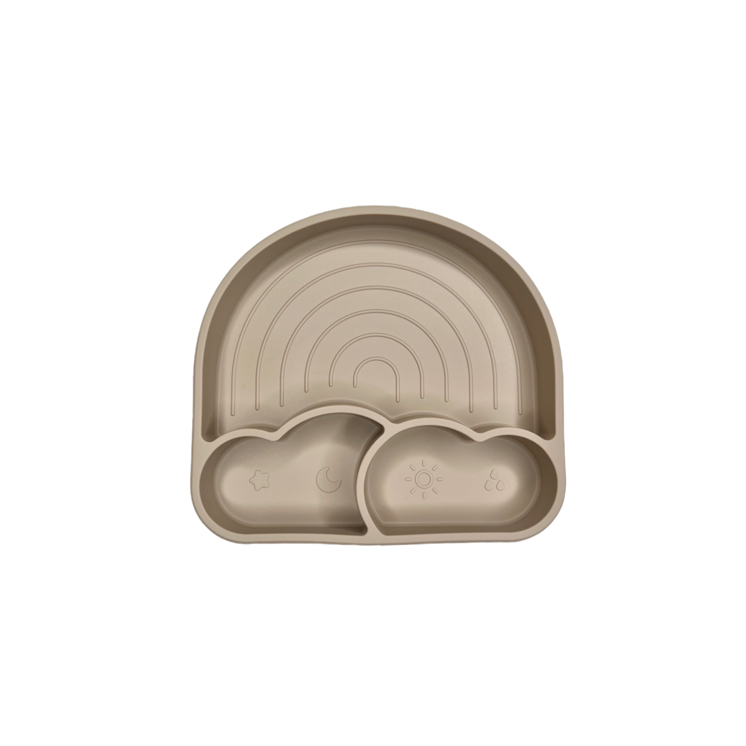 You Are My Sunshine Rainbow Silicone Plate