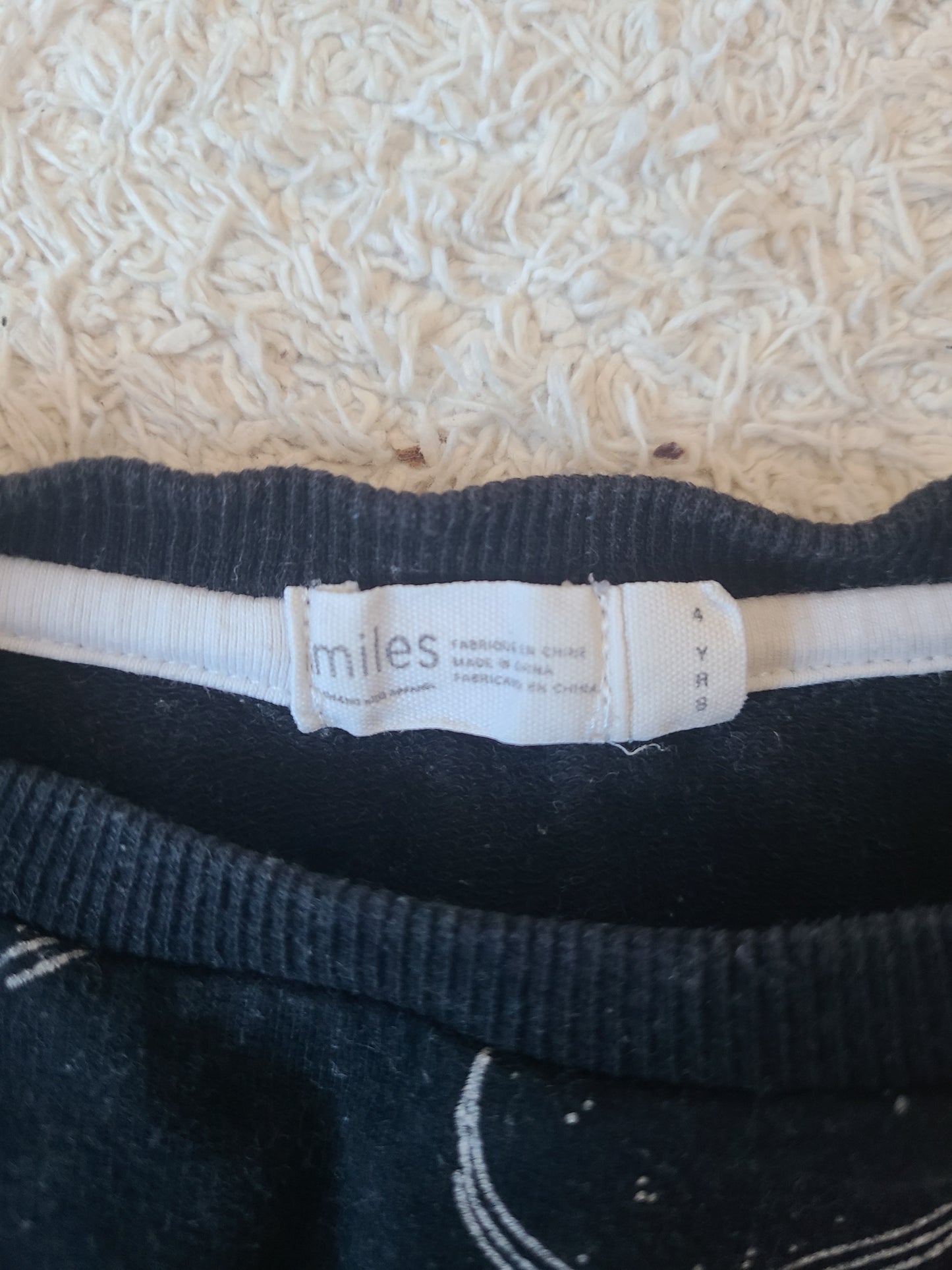 Cotton Miles Sweatshirt with Pancakes Size 4 (pre-loved)