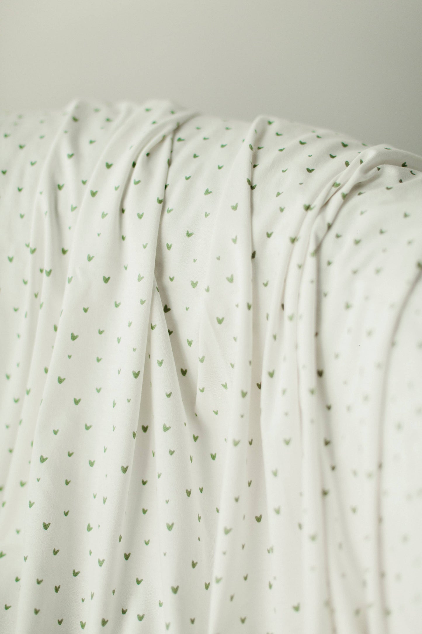 Organic Cotton Receiving Blanket - Hearts