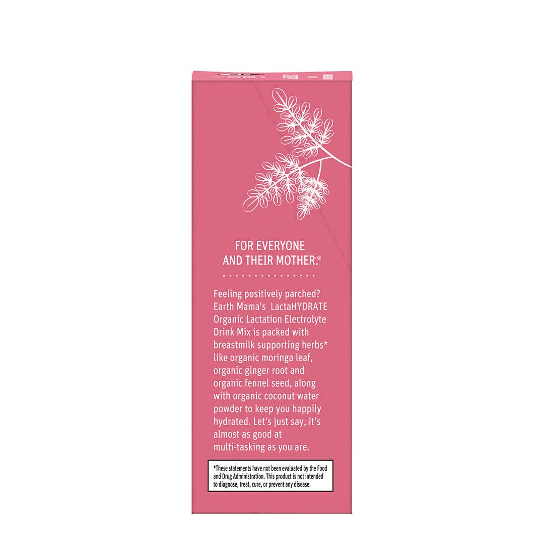 LactaHYDRATE Organic Lactation Electrolyte Drink Mix