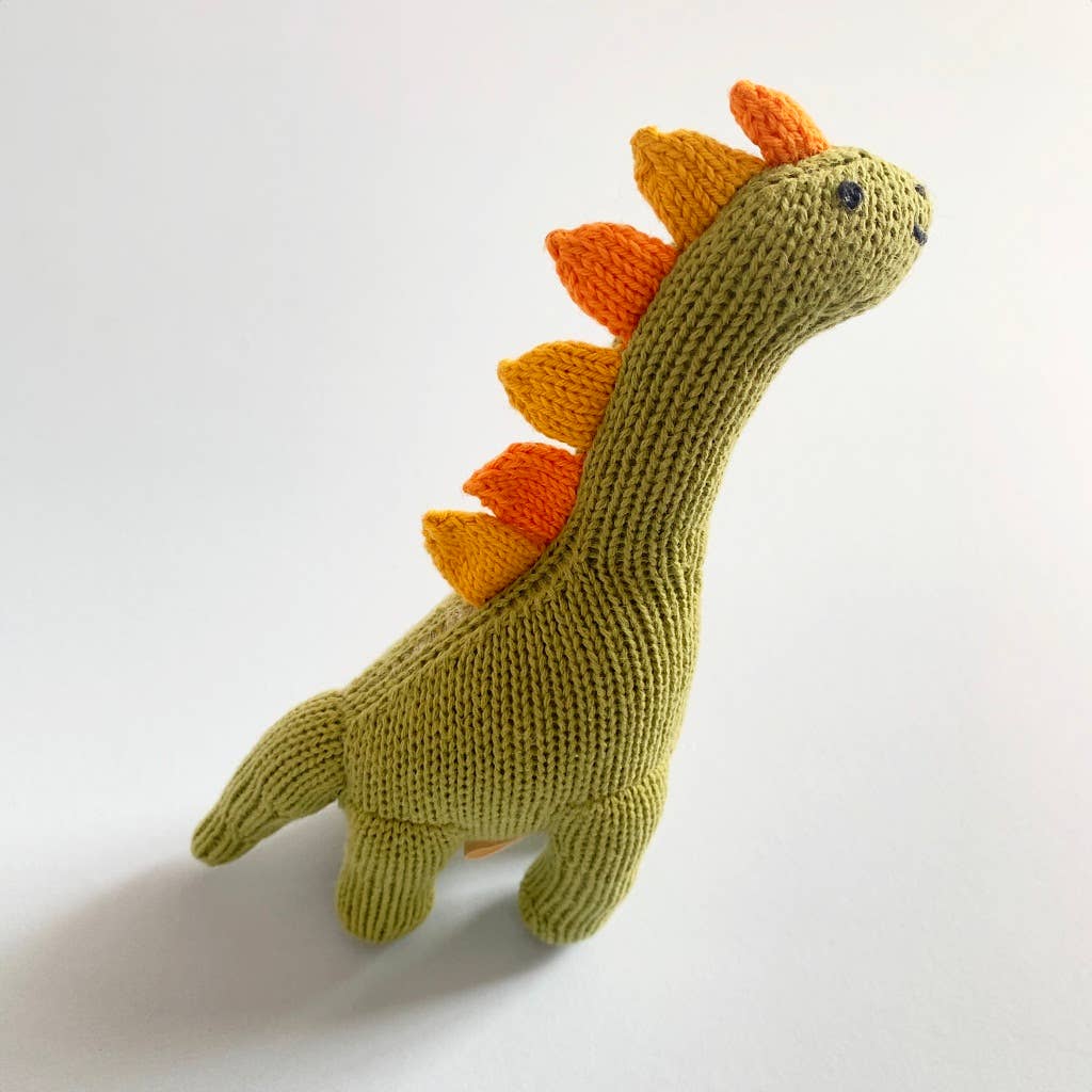 Baby Rattle Toy-Brachiosaurus Dinosaur