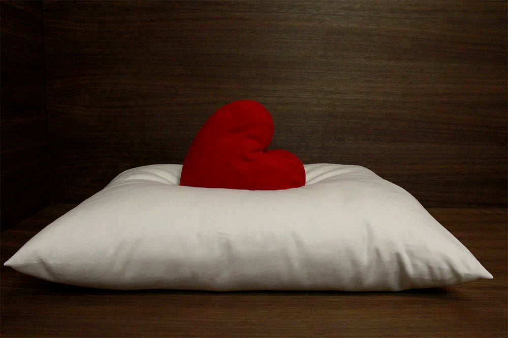 wool and organic cotton firm pillow natural textiles eco-friendly sustainable zero waste