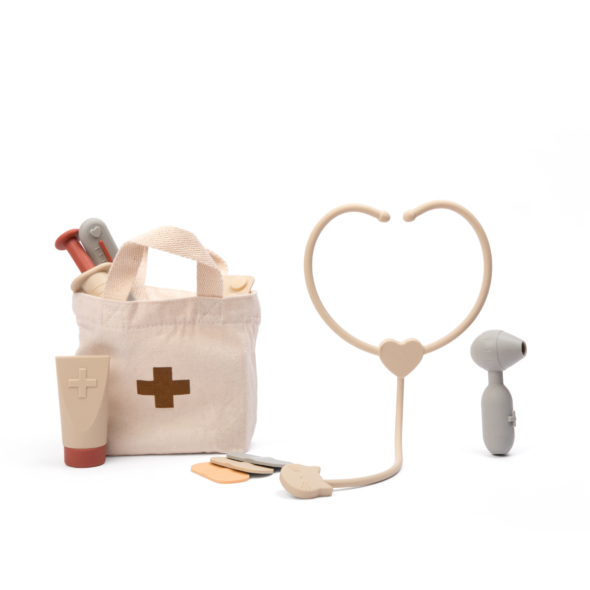 food grade silicone toddler doctor kit toy imaginary play