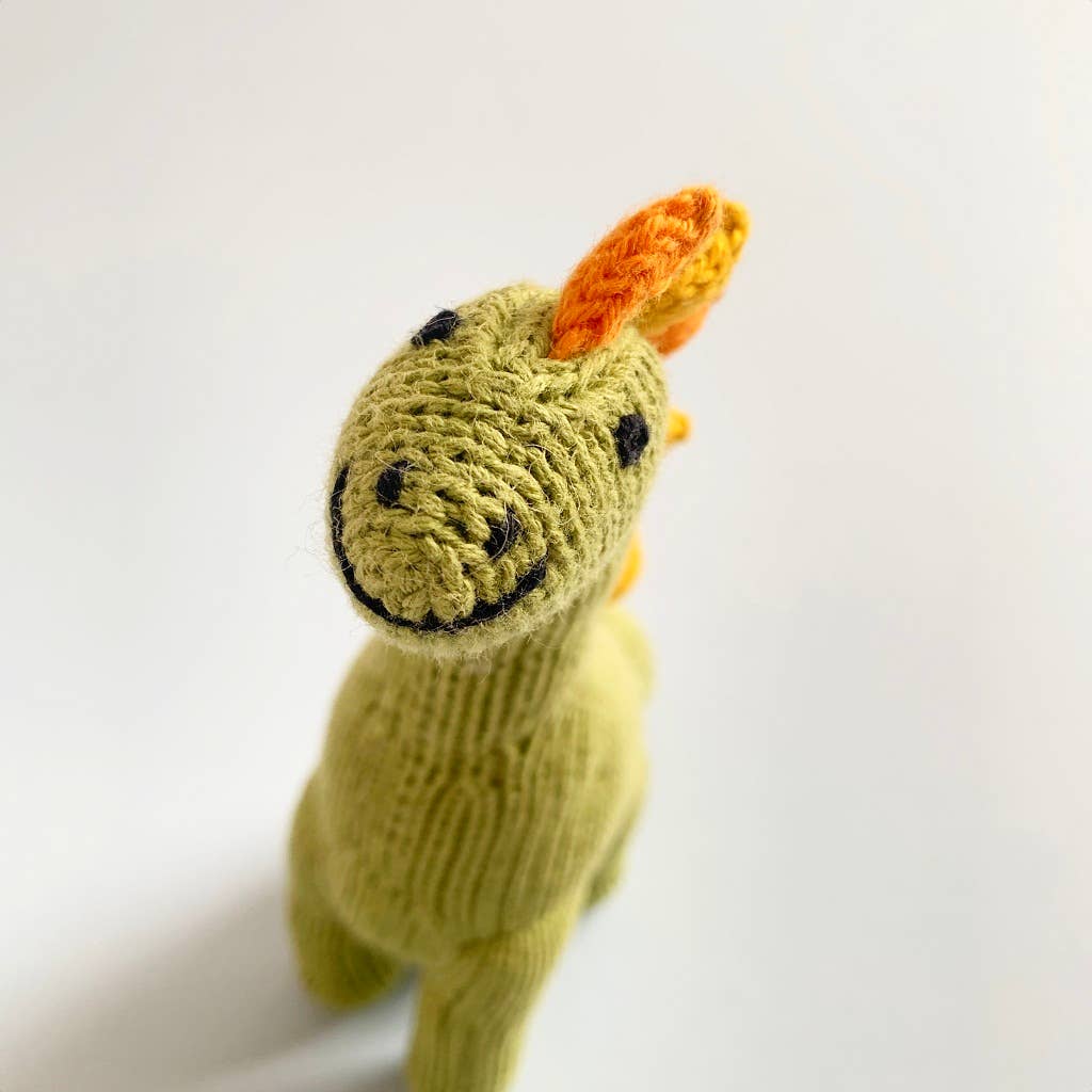 Baby Rattle Toy-Brachiosaurus Dinosaur