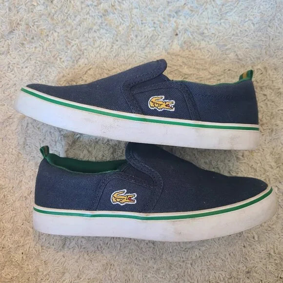 Lacoste Navy Loafers Size 12