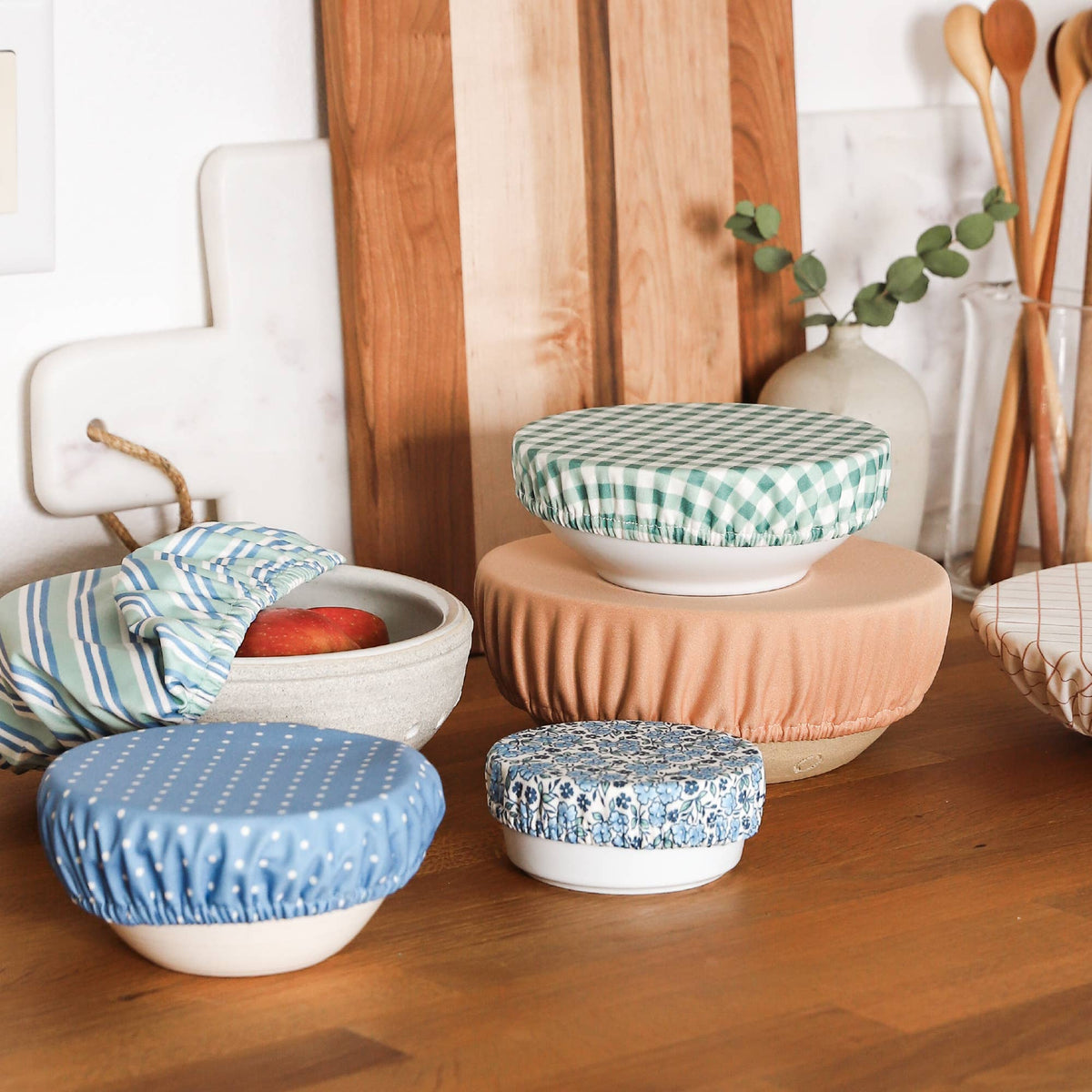 Sustainable Food Storage Bowl Caps