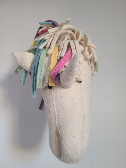 Fiona Walker Large Pastel Unicorn Head