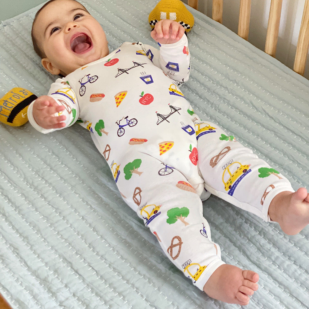 Pram Rompers Organic Cotton NYC Romper – Pram N Proper