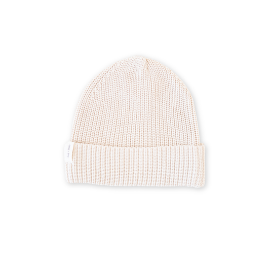 Chunky Knit Beanie | Vanilla