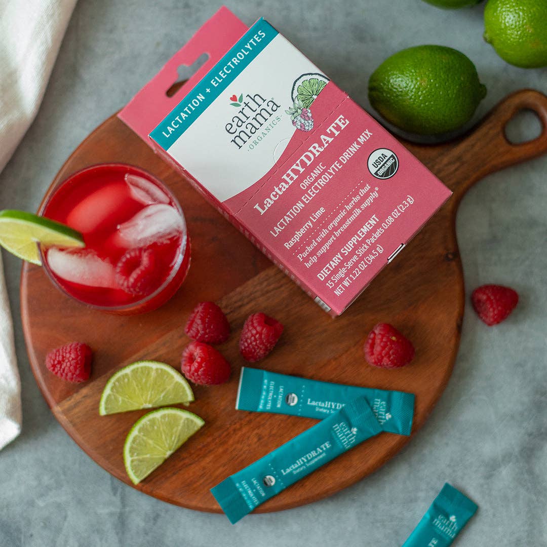 LactaHYDRATE Organic Lactation Electrolyte Drink Mix