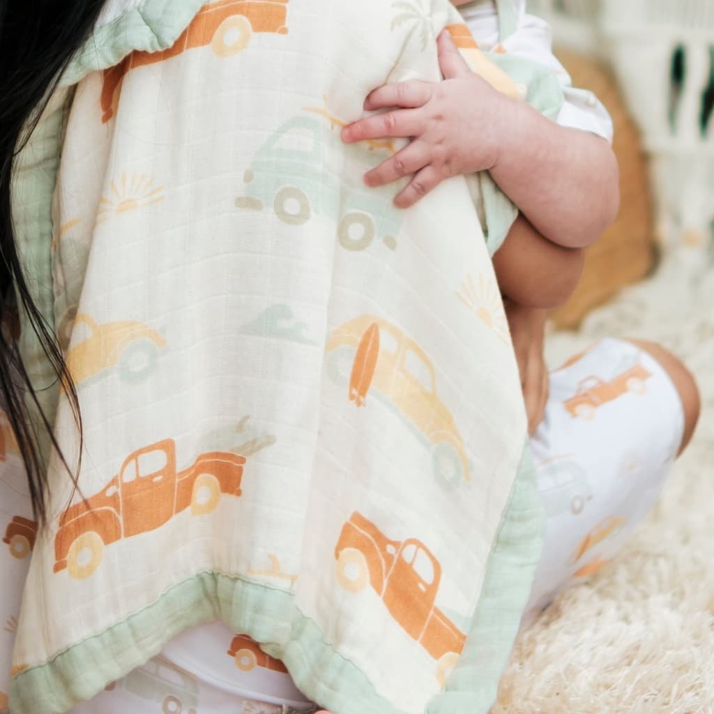 Printed Muslin Security Blanket