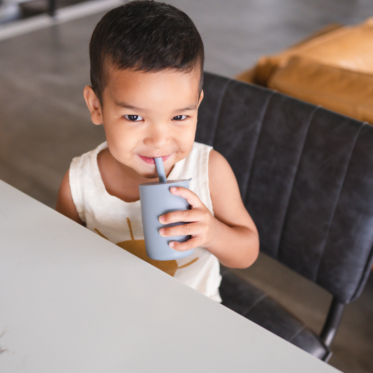 Silicone Straw Cup