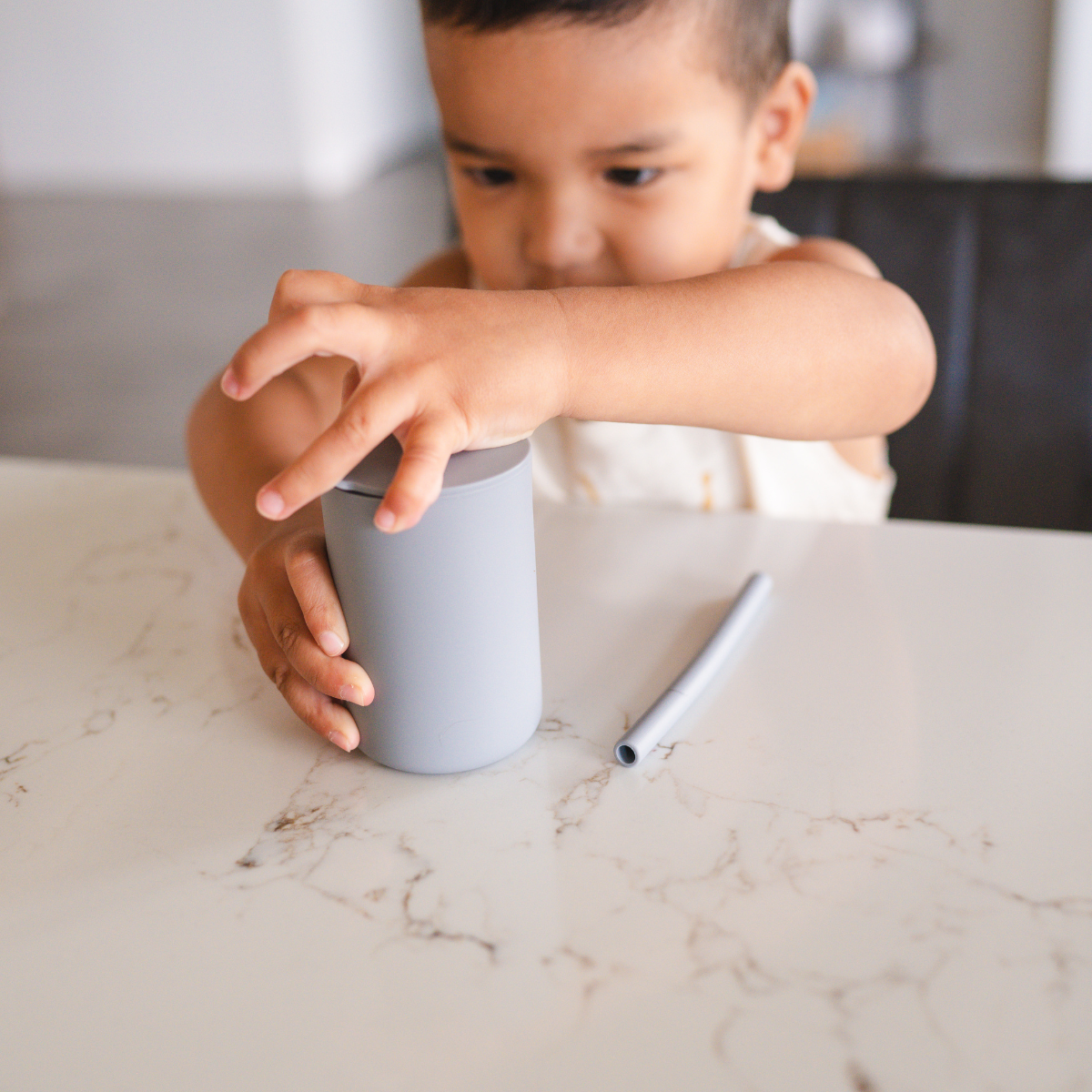 Silicone Straw Cup