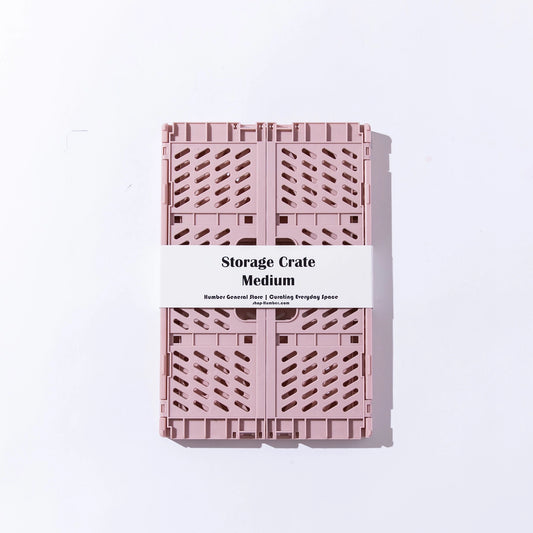 recycled biodegradable wheat straw organizing crates dusty pink