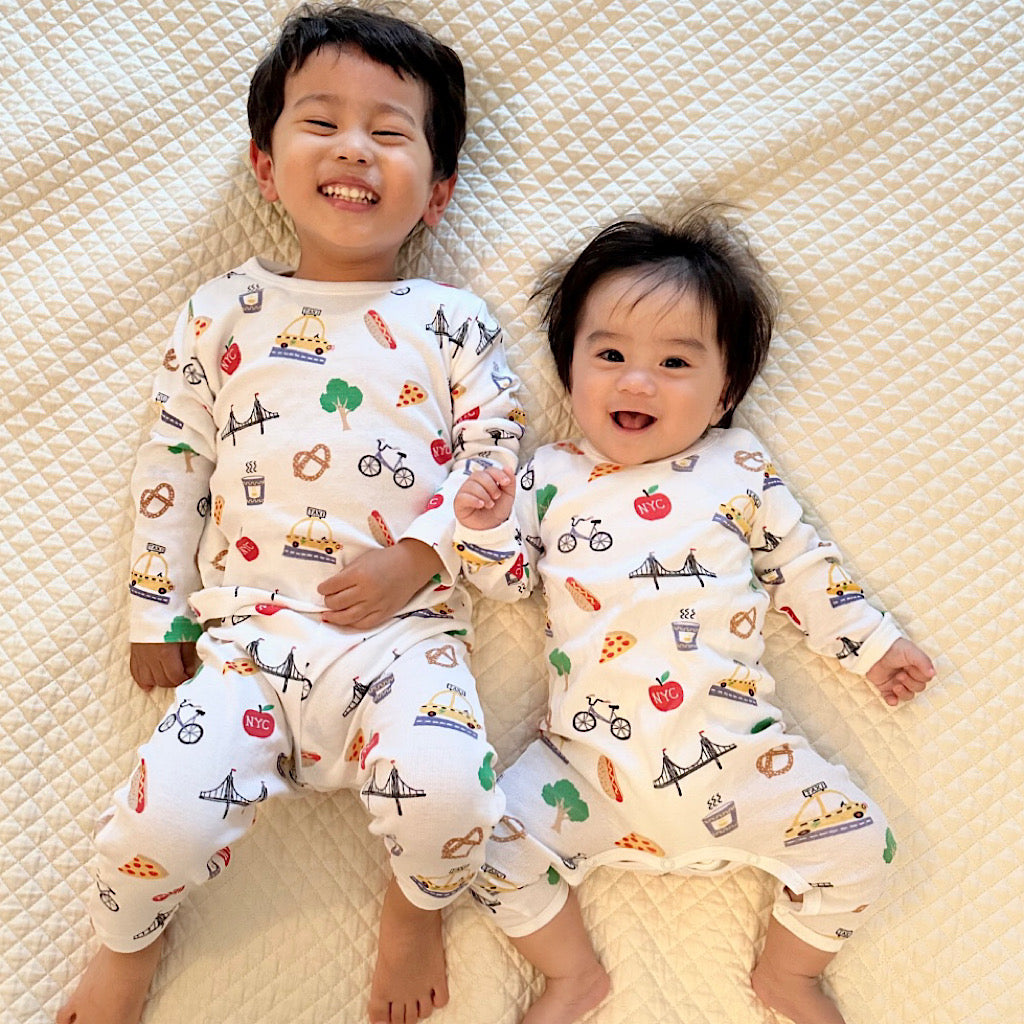 New York City organic cotton kid pajama