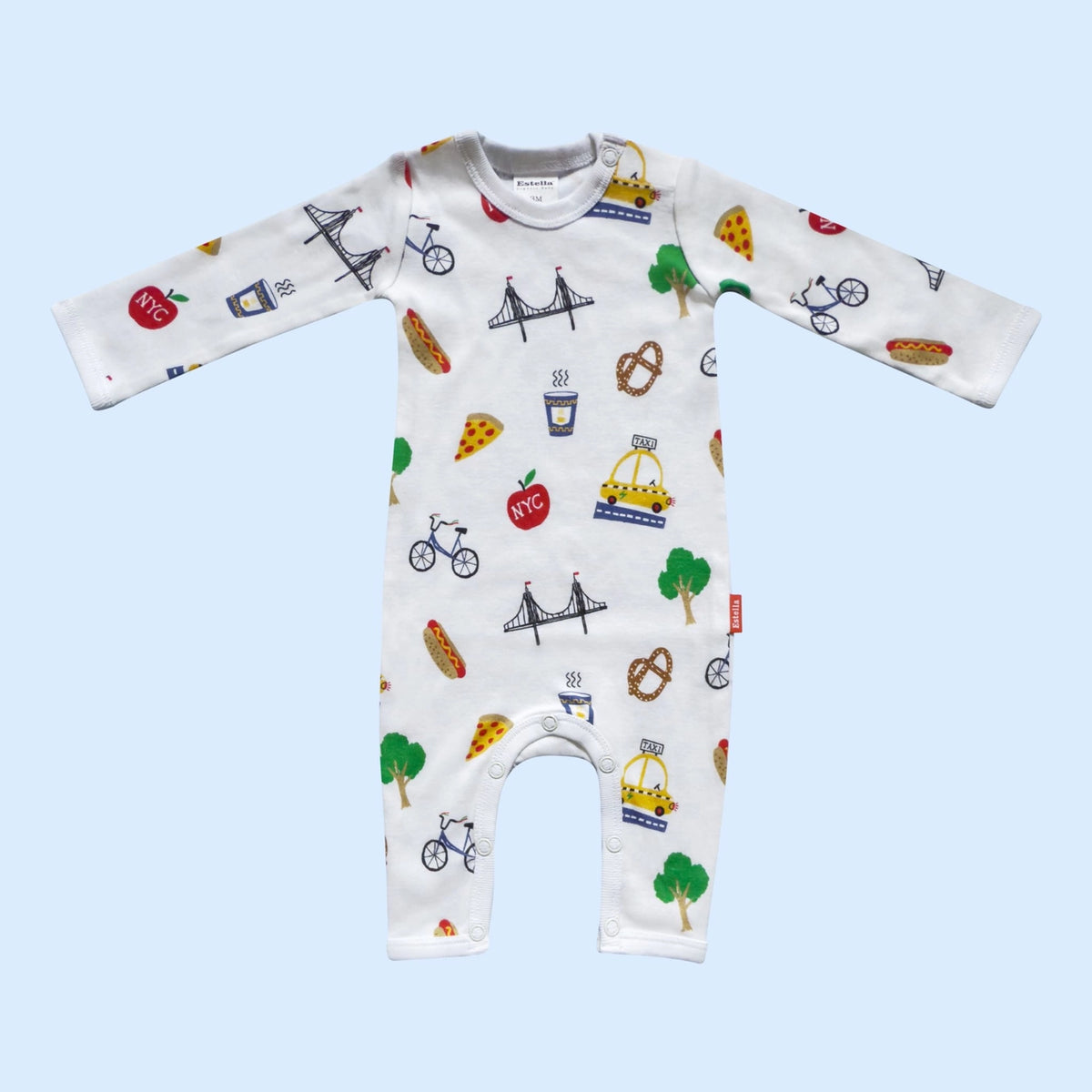 Pram Rompers Organic Cotton NYC Romper – Pram N Proper