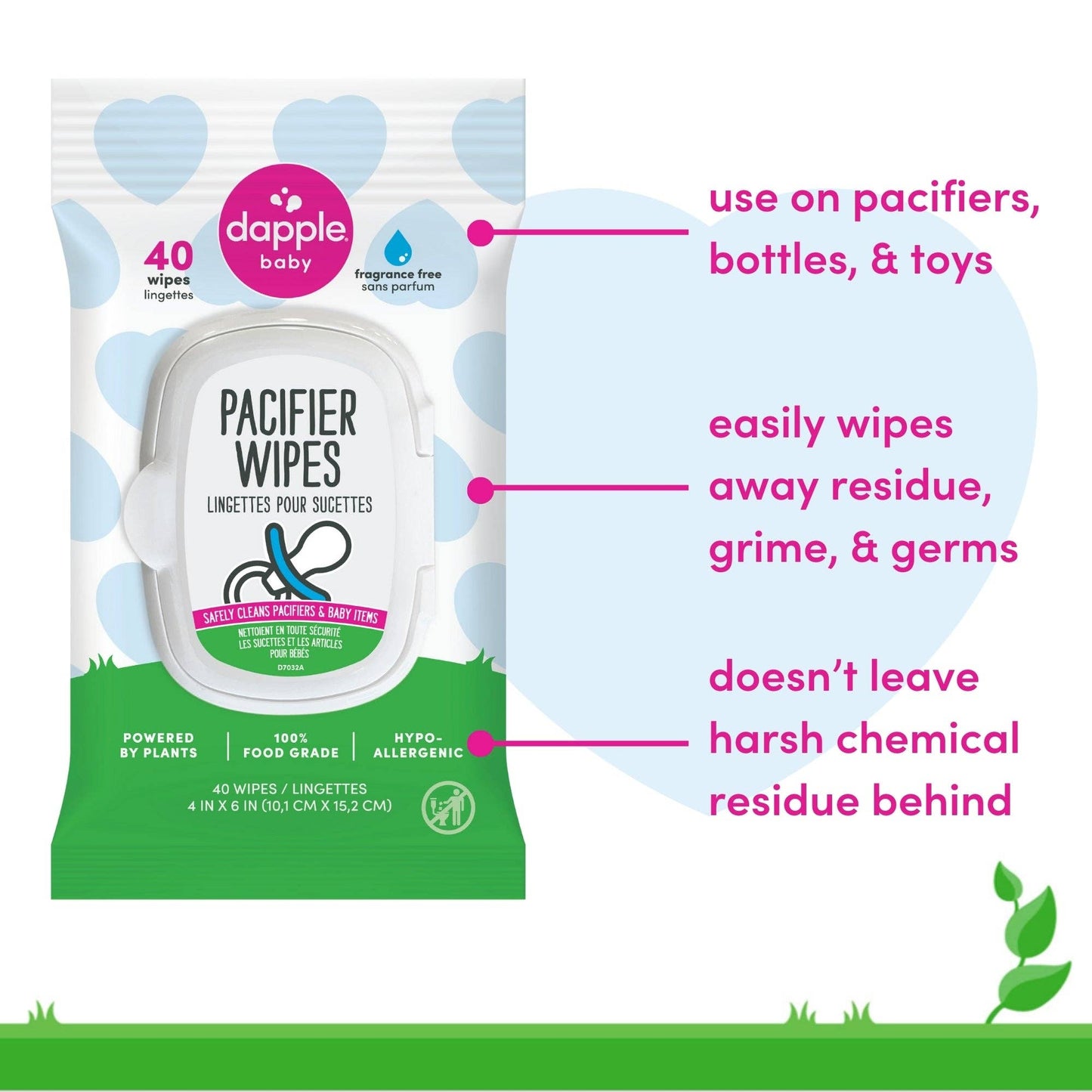 Dapple Pacifier Wipes