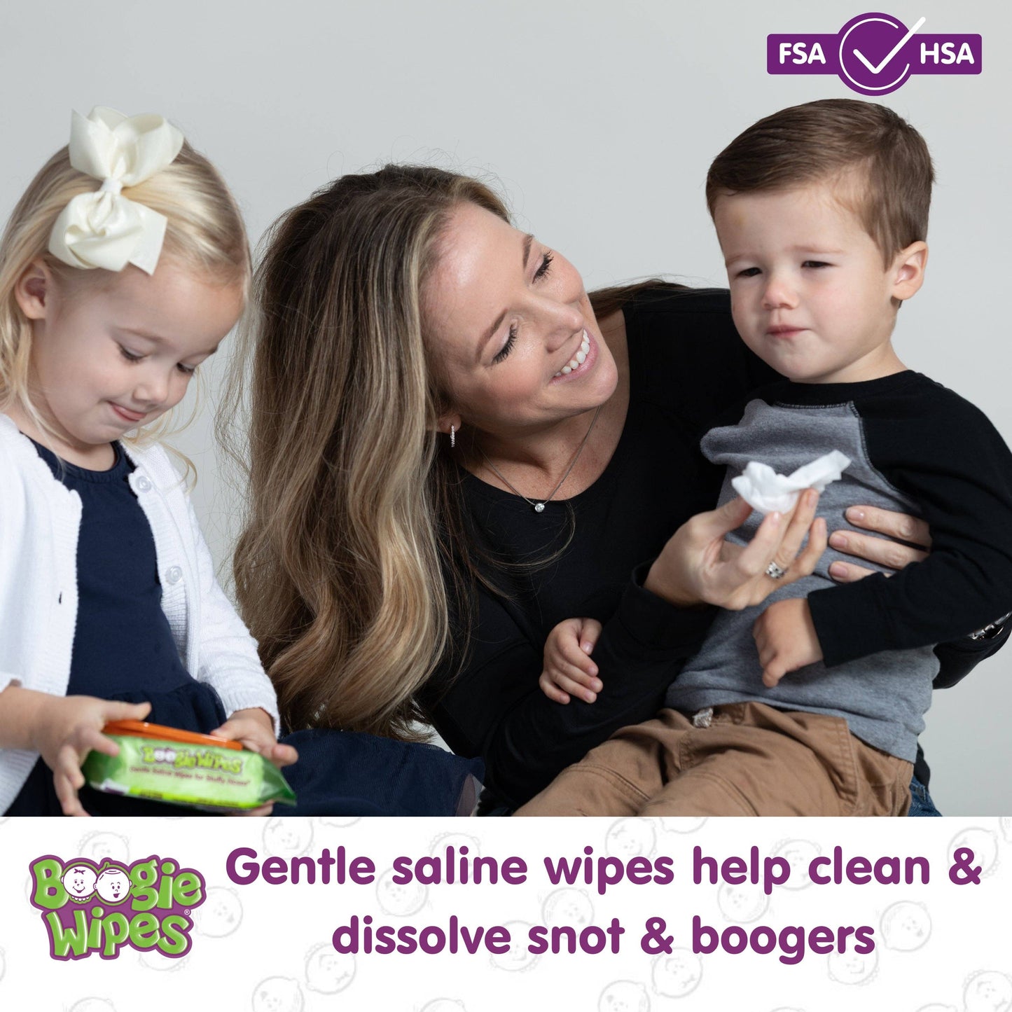 Boogie Saline Nose Wipes