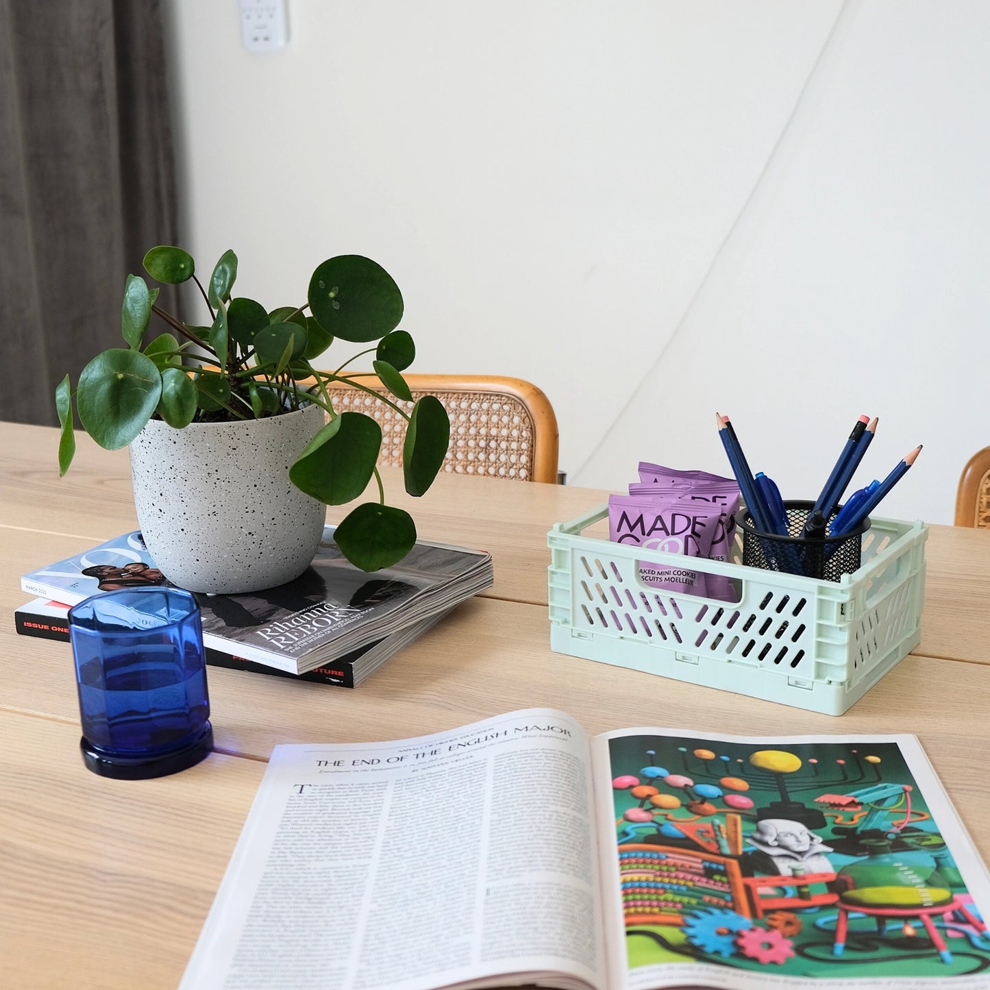 Recycled Mini Storage Crate