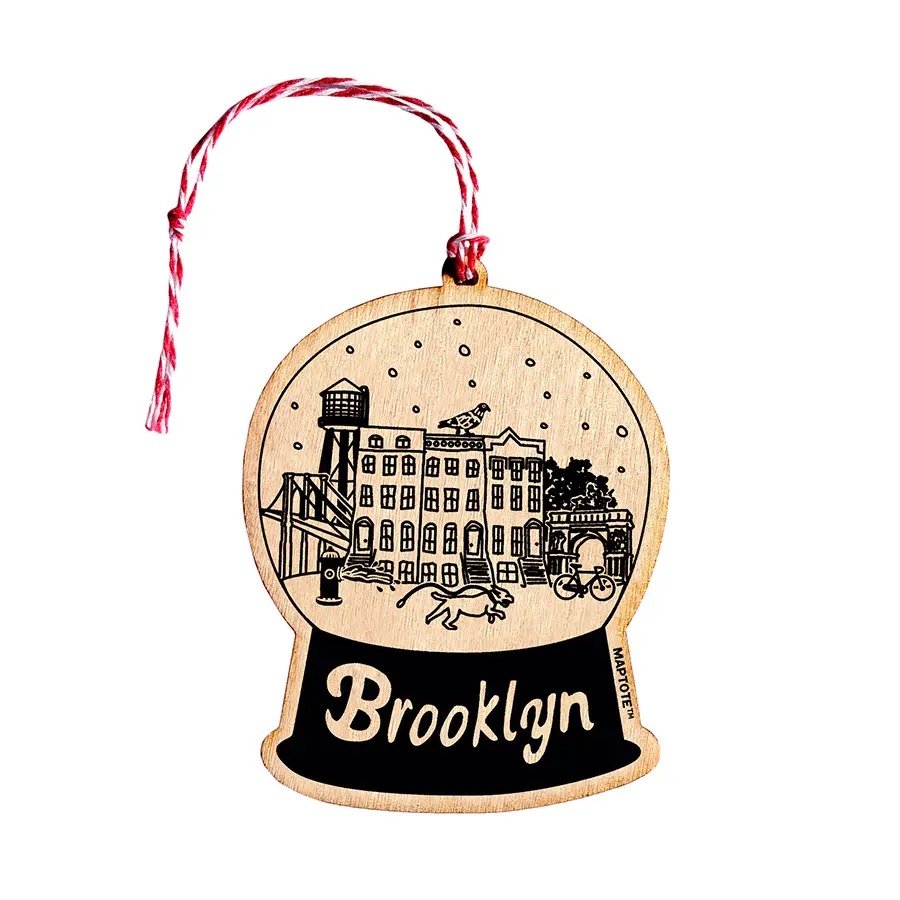 NYC Wood Ornament